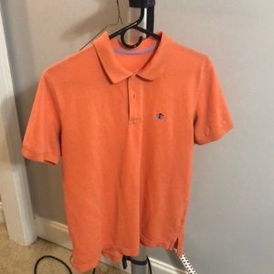 Orange Short Sleeved Brooks Brothers Polo (M)